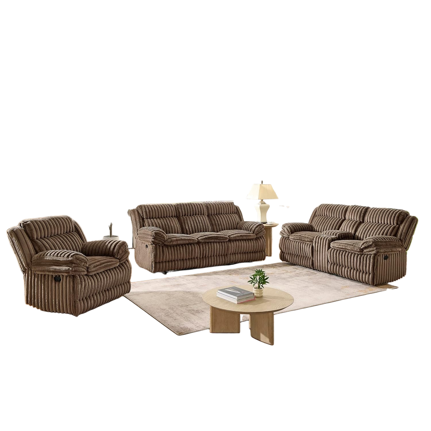 Ardello 3-Piece Reclining Sofa Set by Broyhill